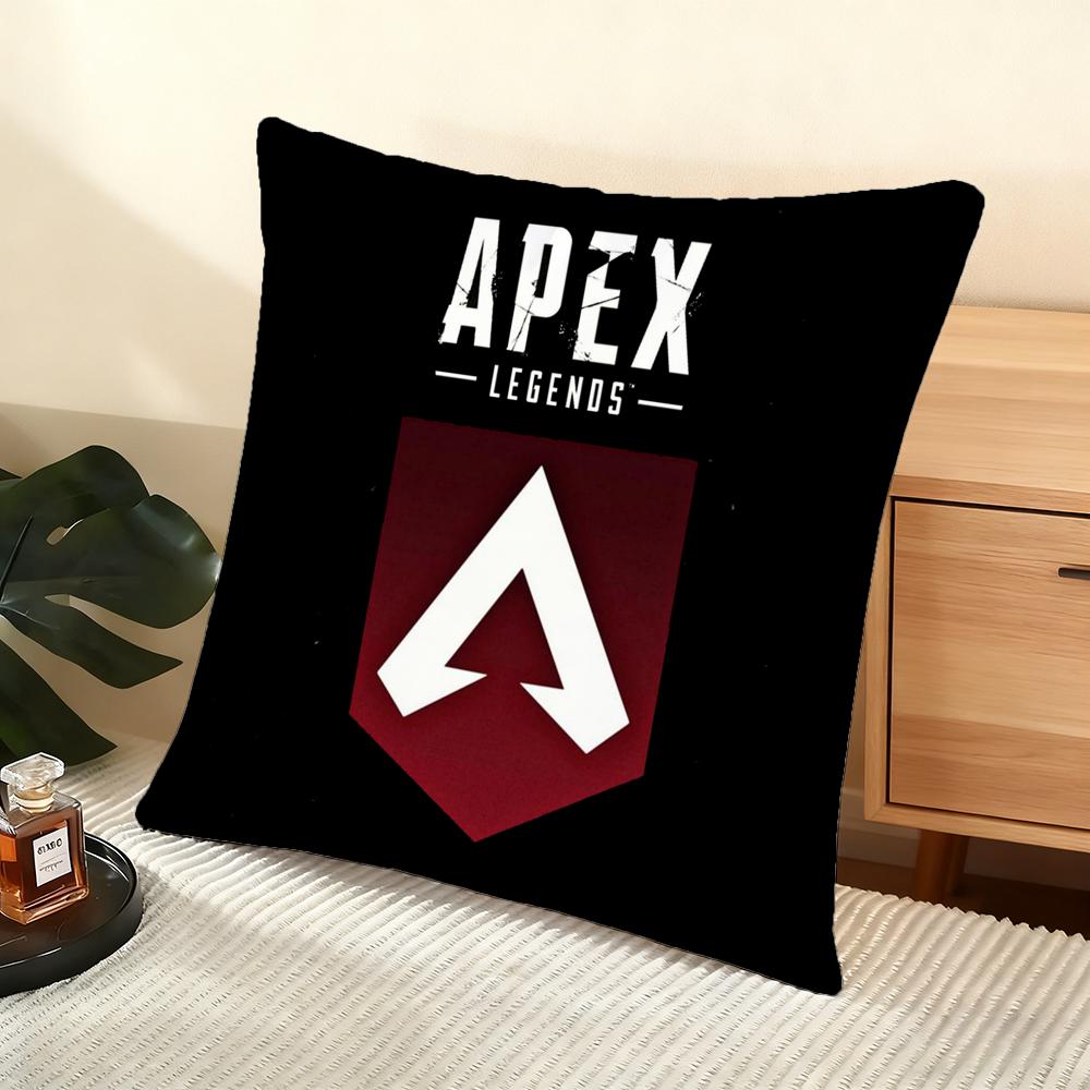 Game A-Apex Legends Cushion Cover Soft Short Plush Pillow Cover Smooth Cozy Texture Aesthetic Cushion Case Home Decor