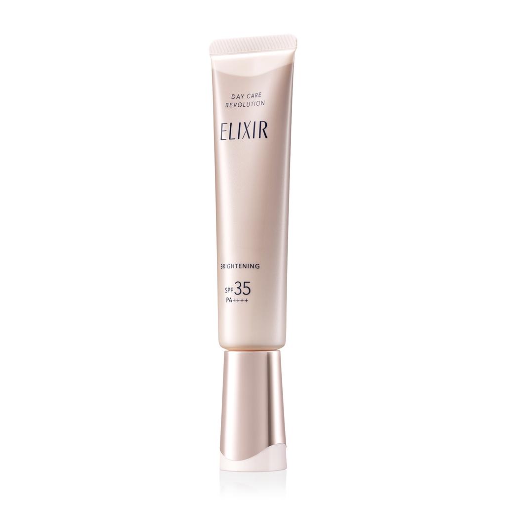 SHISEIDO ELIXIR White Day Care Revolution T+ SPF30 / PA ++++ Day Emulsion with Sun Protection, 35 Ml