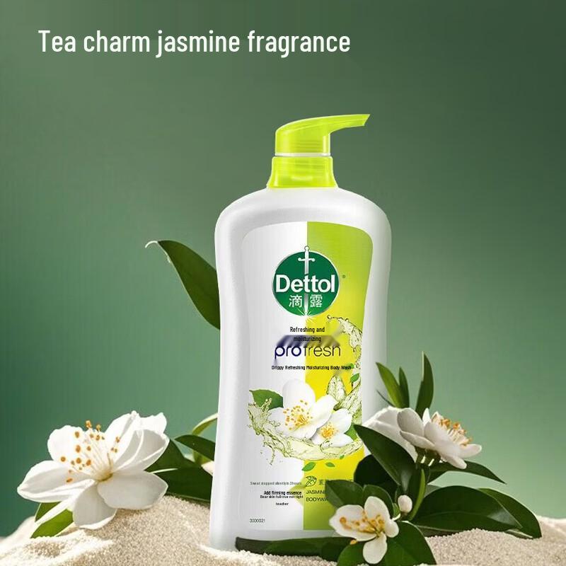 Dettol Jasmine & Green Tea Moisturizing Body Wash