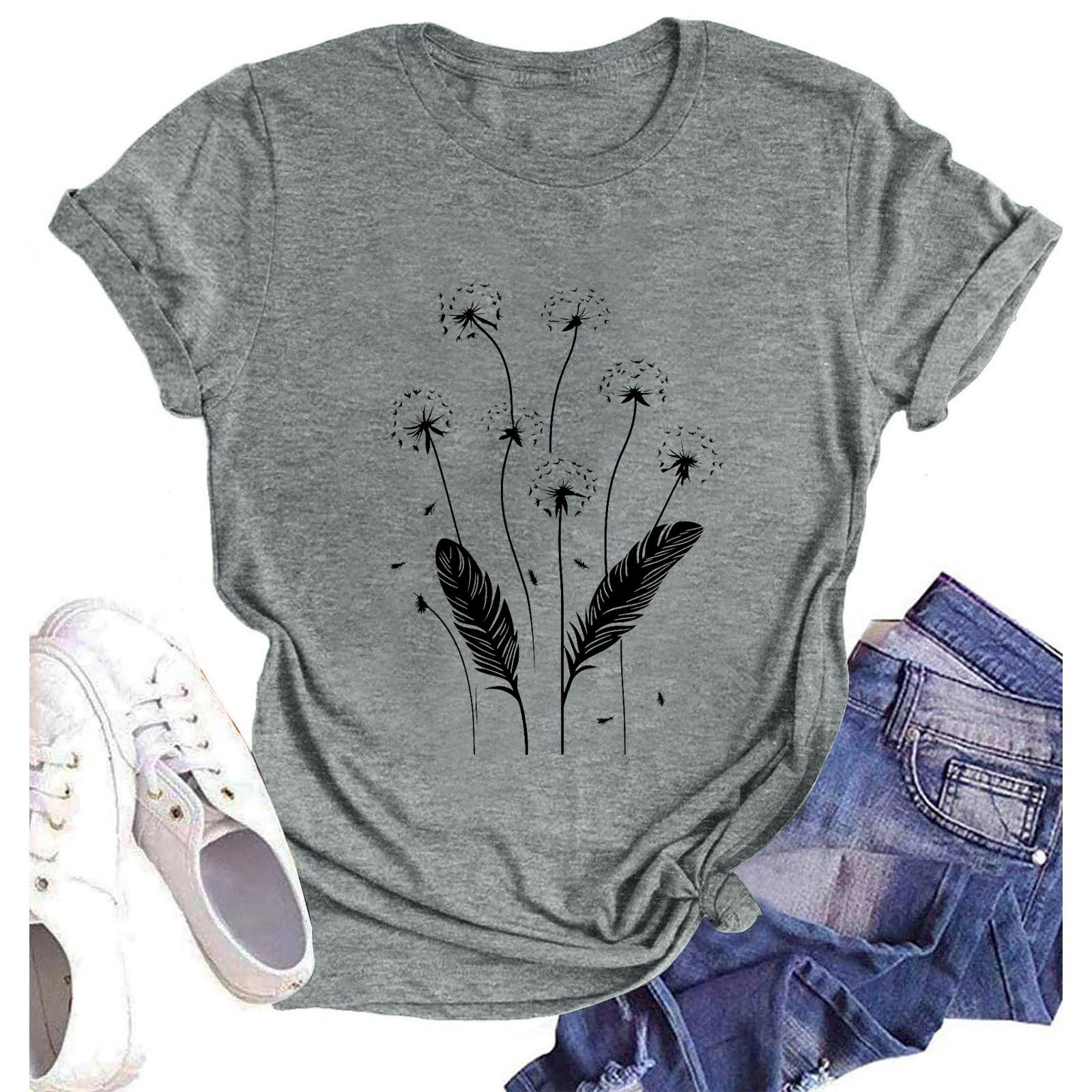 

Футболки с короткими рукавами для женщин, модные топы, легкие и мягкие повседневные летние наряды, одежда XXL