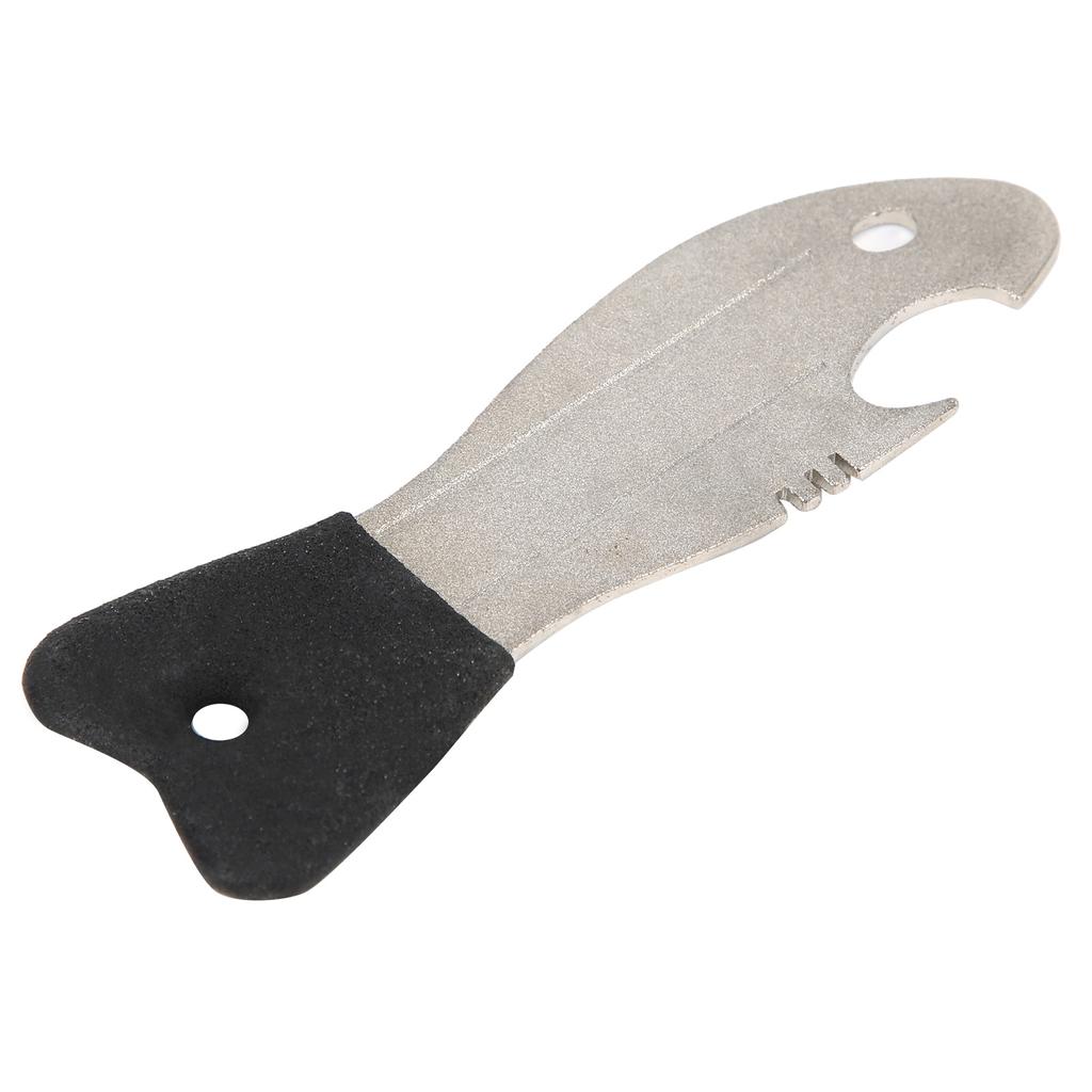 Multifunction Hook Grinder Bottle Opener Polished Outdoor Camping Groove Fishing Tool