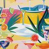 Outdoor Dekostoffe Oxford - Motiv Cocktail | Dx8507