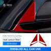 Real Soft Carbon Fiber Interior For Toyota Supra GR A90 A91 MK5 2019 2020 2021 2022 2023 2024 2025 Car LHD RHD Door Sticker