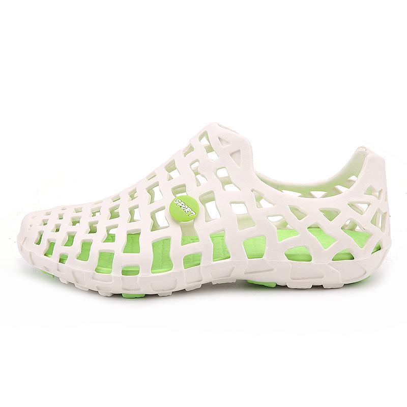 Hole Shoes Men'S Trend Outdoor Non-Slip Breathable Internet Celebrity Sandals Sports Wading Beach Shoes Men