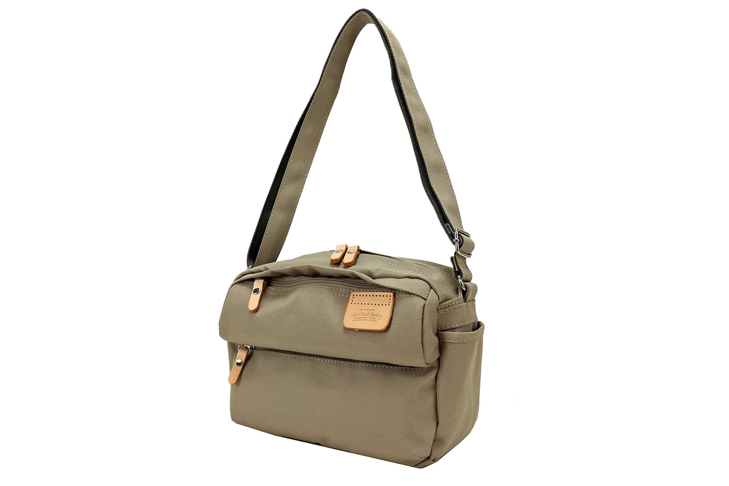 

Made Heart Made Factory Lycee Style Shoulder Bag [Heart Factory] FY-0953 (Beige) бежевий