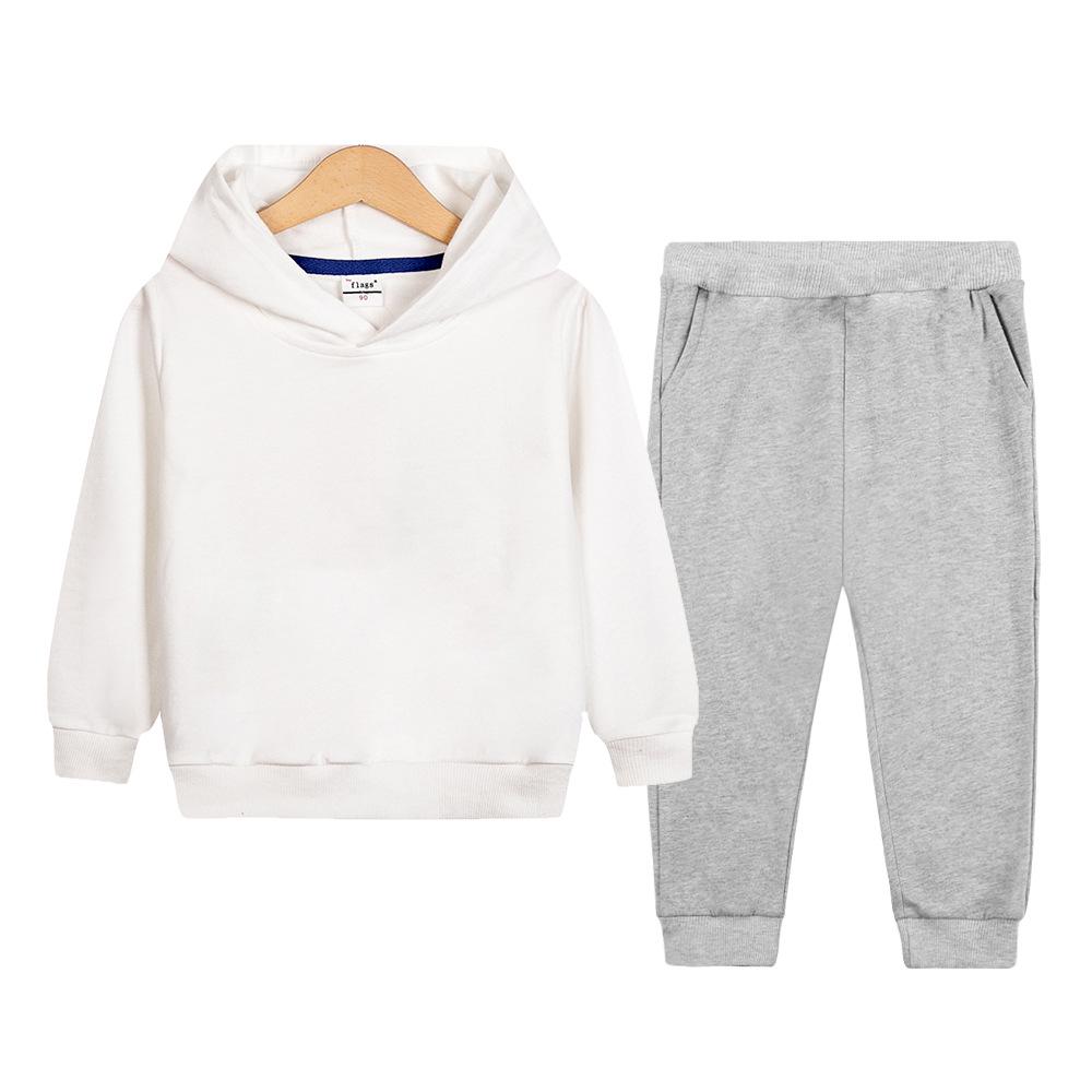 2024 Lässiges Kapuzenpullover-Set für Kinder - Frühling/Herbst