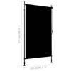VidaXL Store Roulant d'Extérieur Auvent Rétractable Vertical Balcon Jardin Pergola Terrasse Patio Blocage des UV et de la 145936