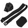 Nylon Outdoor Multifunction Rescue Rappelling Downhill Military Waist Belt Heavy Duty(black )