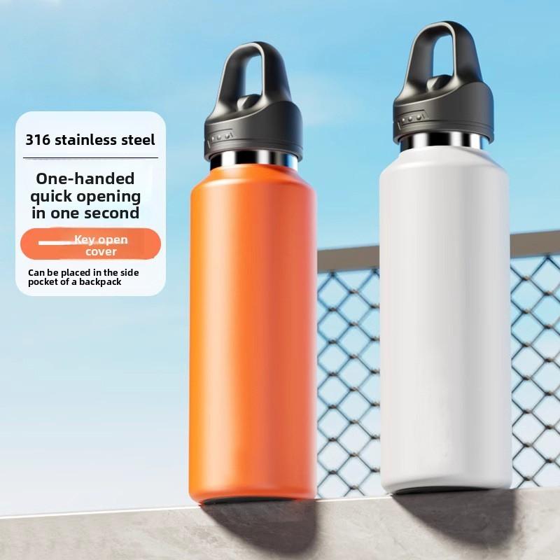 Premium 700ml Insulated Water Bottle With Leak Proof Lid For Outdoor Sports And Travel