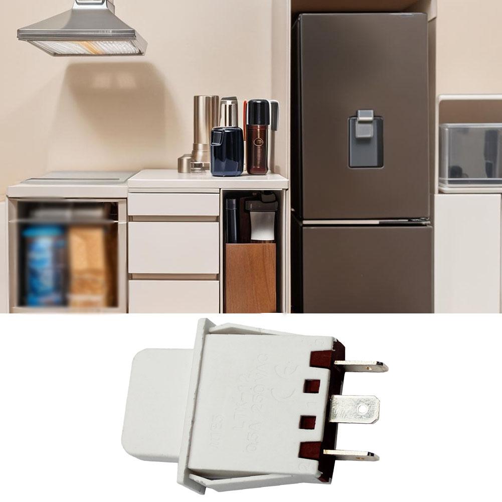 1pc Button Switch Normally Open Normally Closed Switch Refrigerator 3pin Switch For Household Appliances