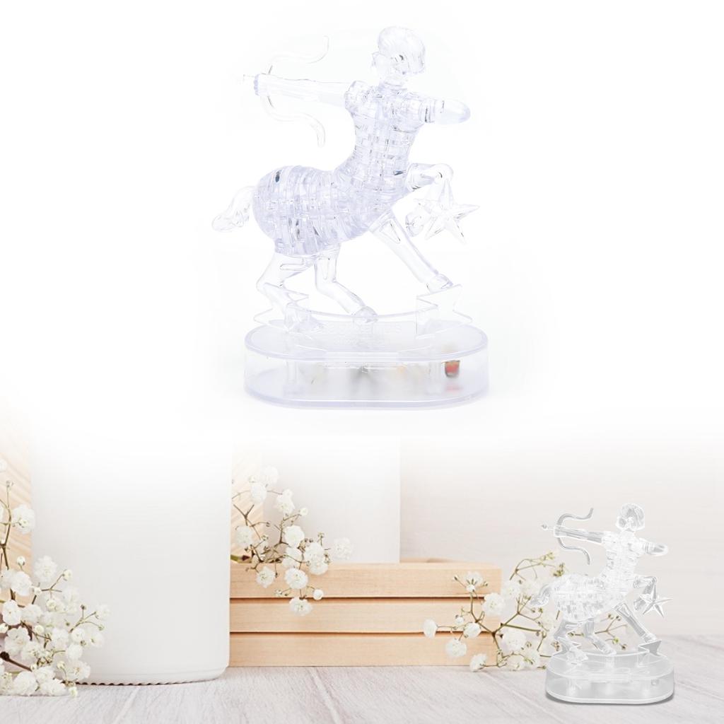 Three Dimensional Puzzle Puzzle Jigsaw with LED Light(Sagittarius )