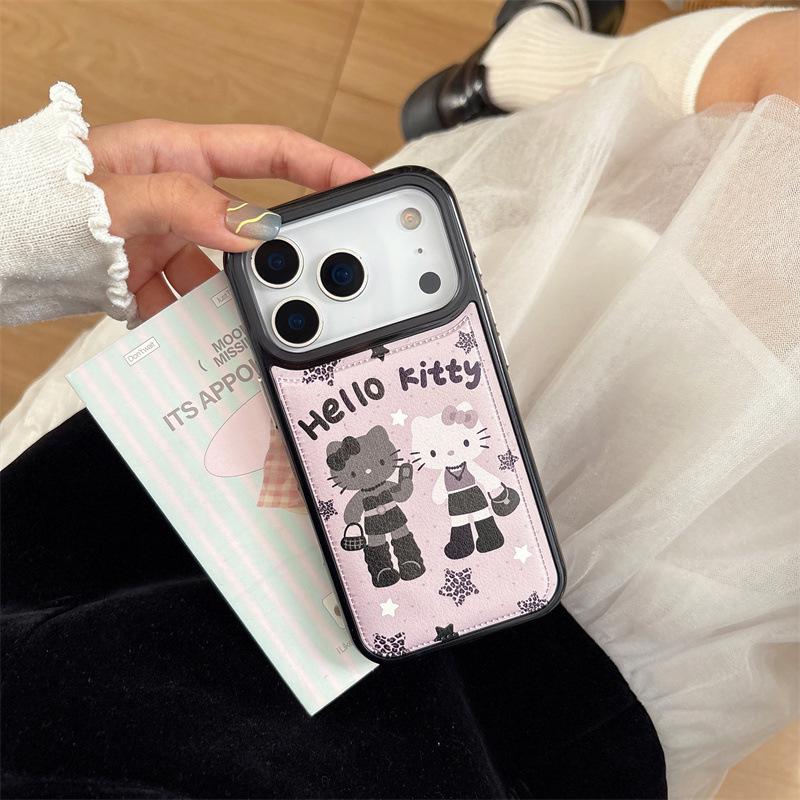 Чехол Spicy Leopard Star Long Legs Kitty для iPhone 17/16 Pro Max/15/14 iPhone 17