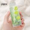 Fruit Toothpaste Squeeze Toy Clear Glitter Tube Toy, Stress Relief Relaxation Hand Slow Rising Soft Sensory for Kids Adults Decompression