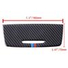 Carbon Fiber Cigarette Lighter Panel Cover Trim For BMW 3 Series E90 E92 2005~12