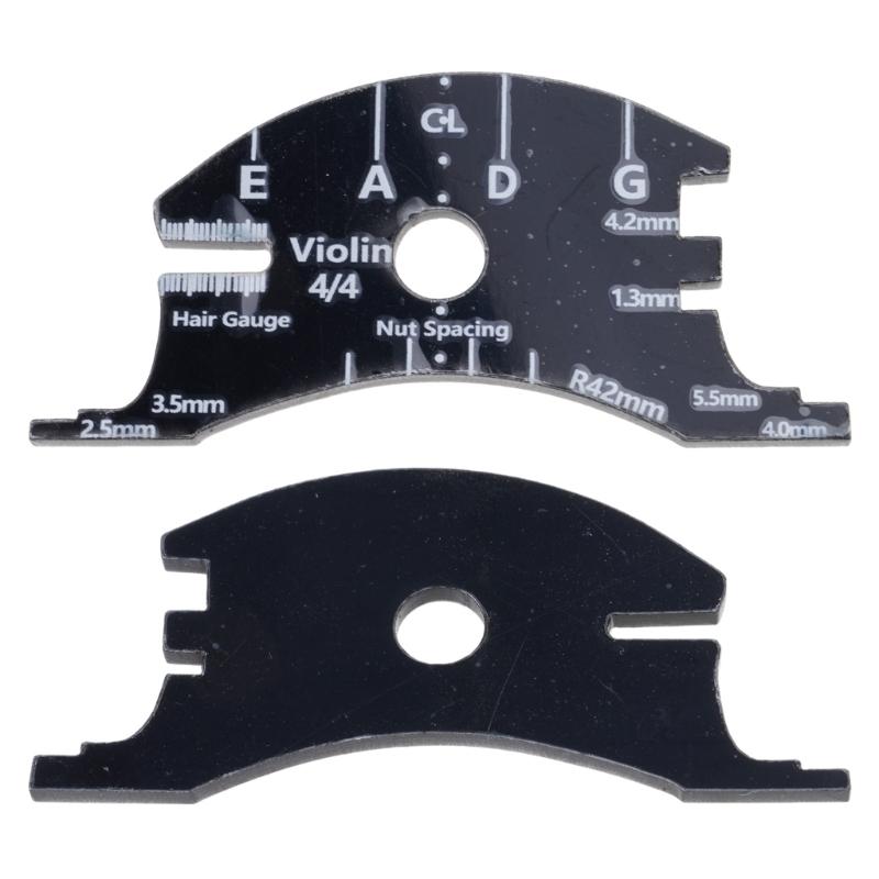 Premium Strong Metal Violin Bridge For 4/4 Size Enhances Sound Quality & Stability Violin Bridge With Easy Installation