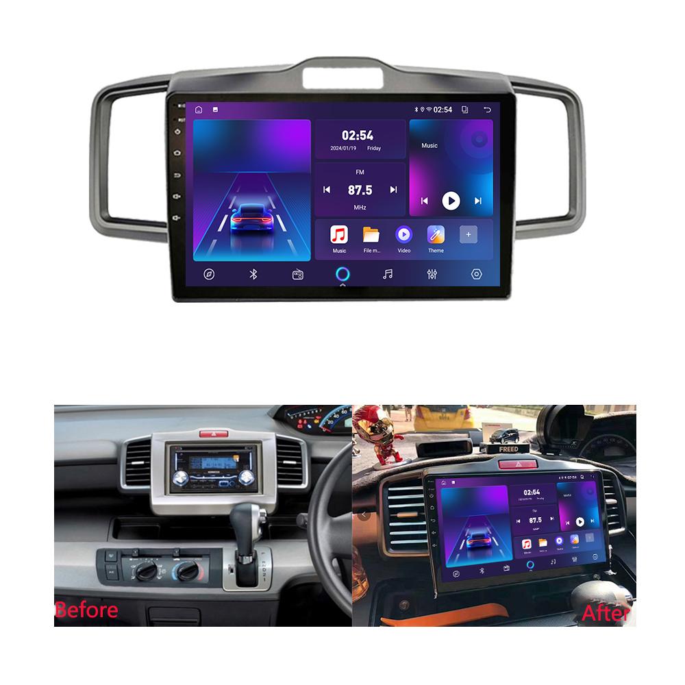 Android Car-Play Car Radio For Honda Freed 2008-2016 Multimedia Player Head Unit Stereo GPS Navigation BT WIFI,2+64GB