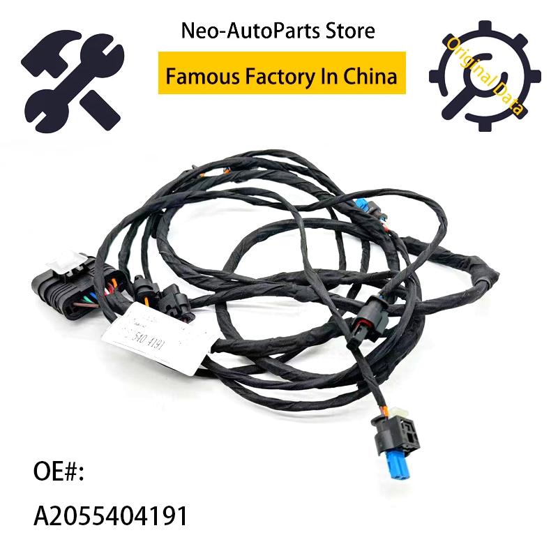 A2055404191 Front Bumper PDC Sensor Harness Parking Sensor Wiring Harness For Mercedes Benz W205 C Class OEM 2055404191
