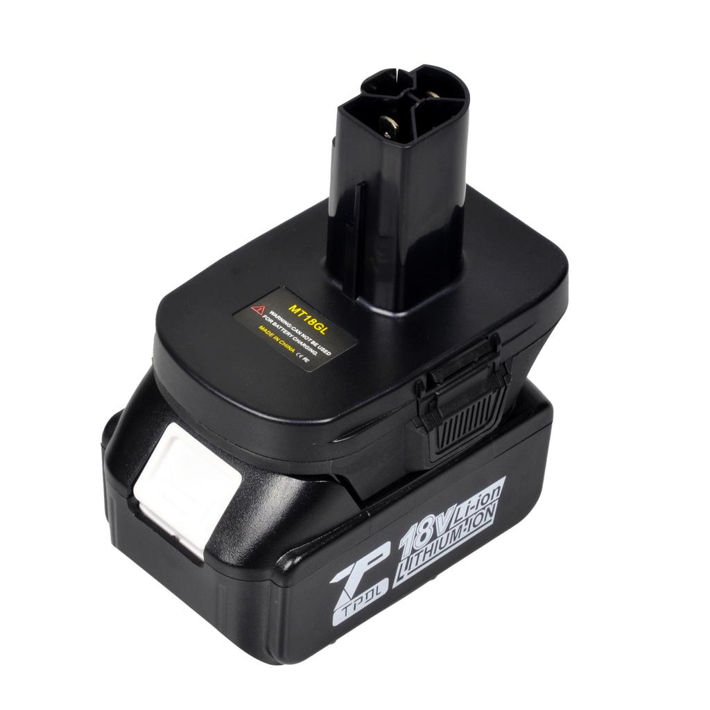 Compatible with 18-20V Lithium Batteries: DeWalt, Makita, Milwaukee, Craftsman, Ryobi, Bosch, Black & Decker