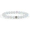 Moonstone Beaded Women's Bracelet - Fashionable, Sparkling Jewelry for Casual Wear