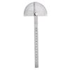 Steel Protractor 0- Angle Finder Rotation Ruler Student Tool