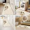 1Pcs Anti Fatigue Kitchen Rugs,Dog Design Print Waterproof Non-Slip Thick Cushioned Kitchen Mat Heavy Duty Comfort Standing Mat for Kitchen