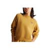 Adidas Stella McCartney Sportswear Sweatshirt Logo Lässig Rundhals Strickpullover Damen Sweatshirt Düne-Braun IW9928