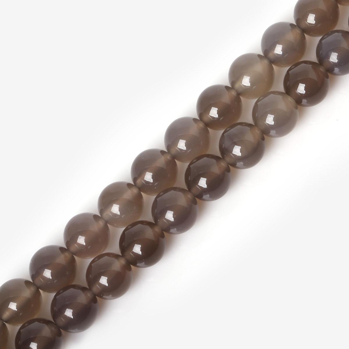 

Натуральный серый камень круглые рассыпные бусины нить 15 дюймов выберите размер 4-10 мм для украшений 10mm 38cps