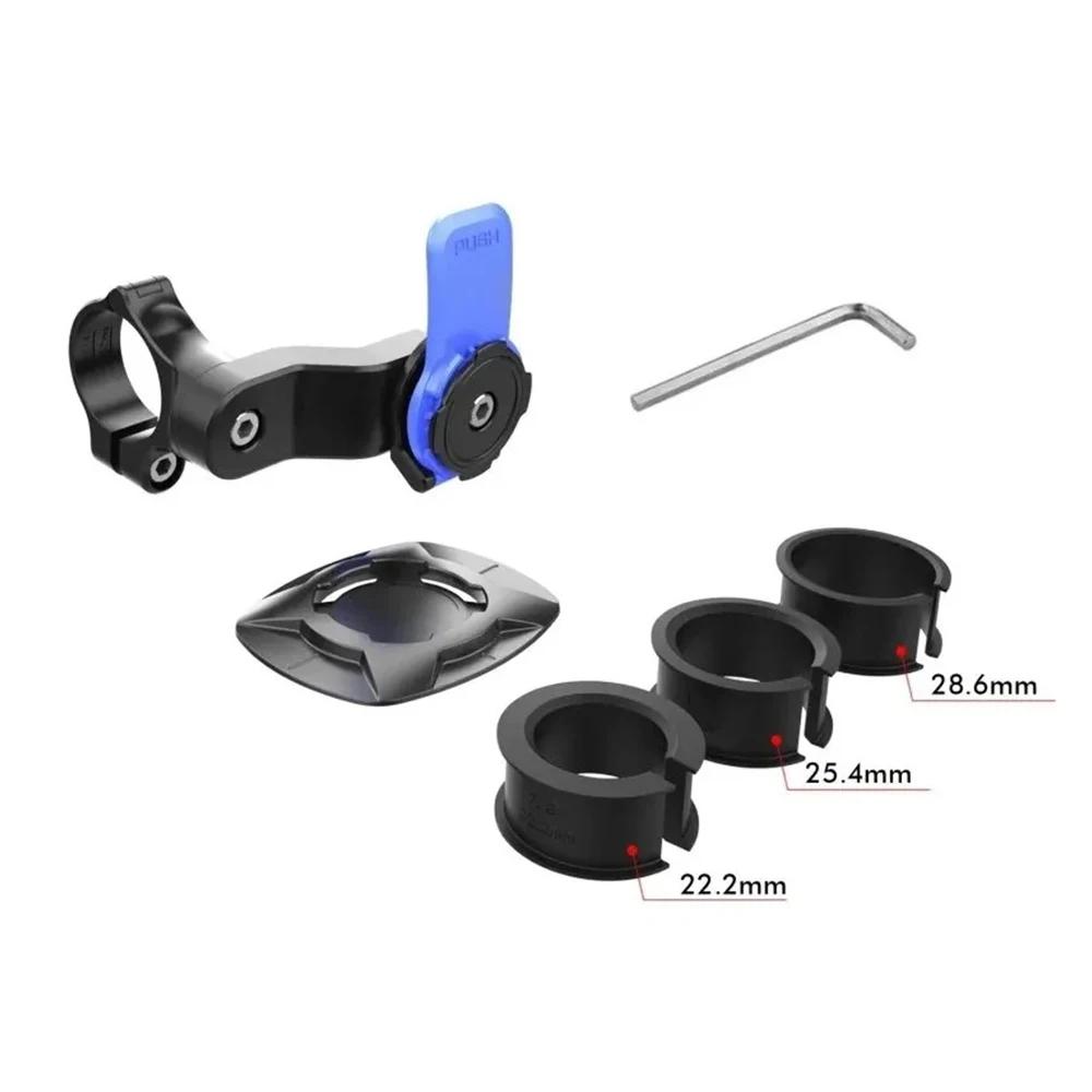 

Новый держатель для мотоцикла, велосипеда, мобильное крепление, Нескользящий велосипедный кронштейн для езды на велосипеде MTB, кронштейн для руля мотоцикла синий