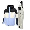 Men's Winter Ski Suit: Windproof Waterproof Jacket & Warm Bib Pants