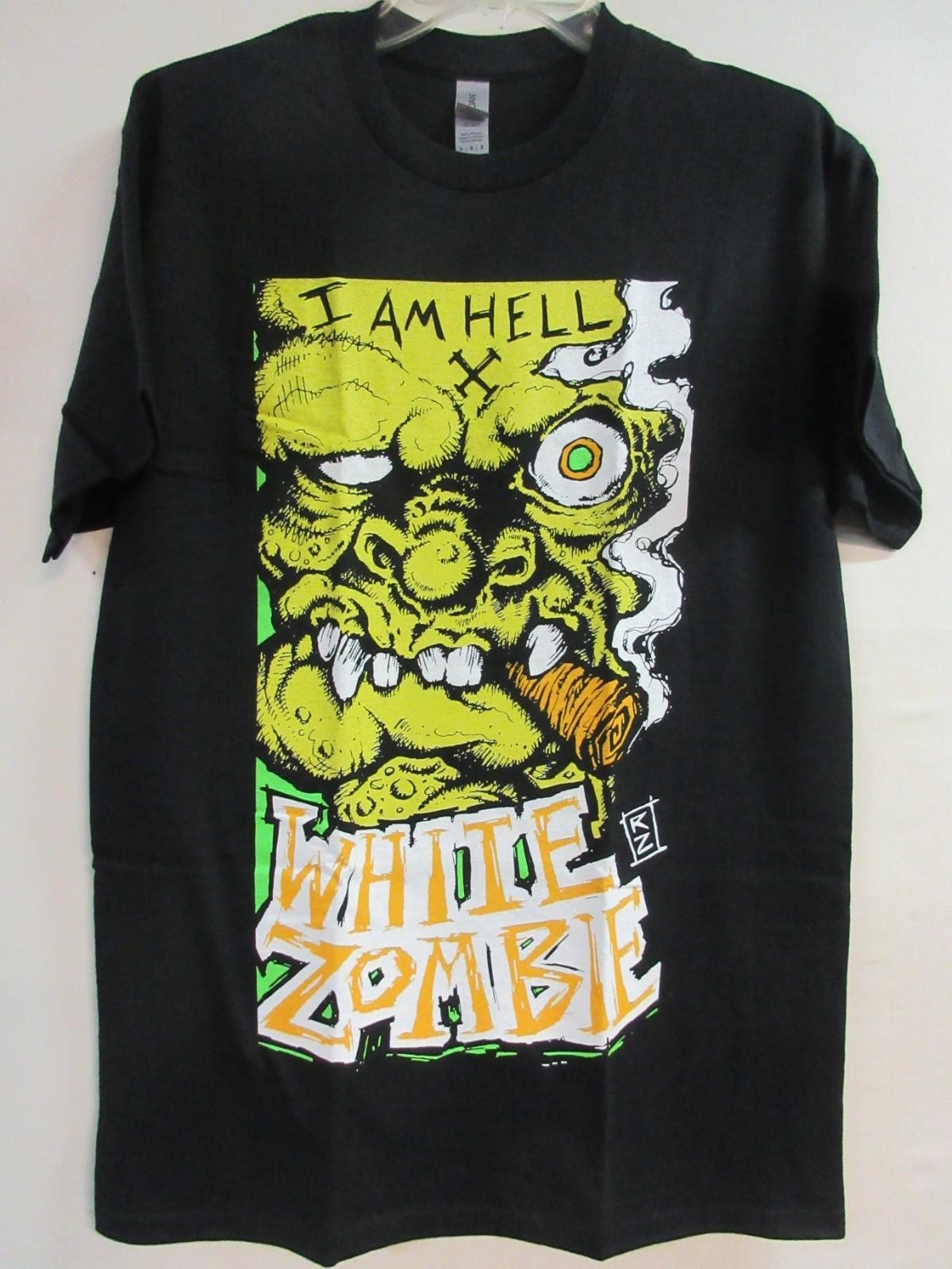WHITE ZOMBIE OFFICIAL MERCH I AM HELL BAND CONCERT MUSIC T- MEDIUM Unisex T-Shirt XXXXL