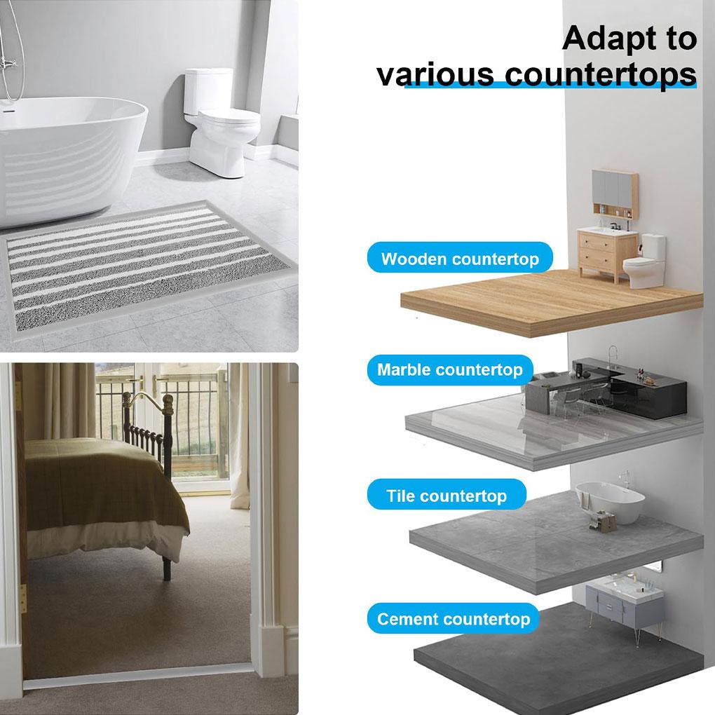 Floor Transition Strips PVC Carpet Strip Edge Sealing Moulding Easily Installed Carpet Transition Length 3 M Long. Very Soft Strip For Doorway