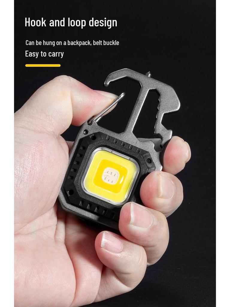 Ultra-Bright LED Keychain Multi-Function Emergency & Outdoor Flashlight