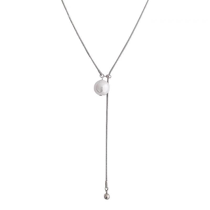 Elegant Pearl Tassel Necklace for Women - Luxurious Fashion Accessory