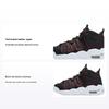 Air More Uptempo GS Bred Kids Sneakers Black Fusion-Red Grey-Fog DJ4610-001