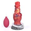Ejectable Water Spray Dildo - Realistic Silicone Dog Penis Toy for Women, G-Spot Stimulation Adult Sex Toy with Squirt Function