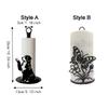Free Standing Butterfly Napkin Holder 2D Flat Vertical Napkins Rack  Kitchen