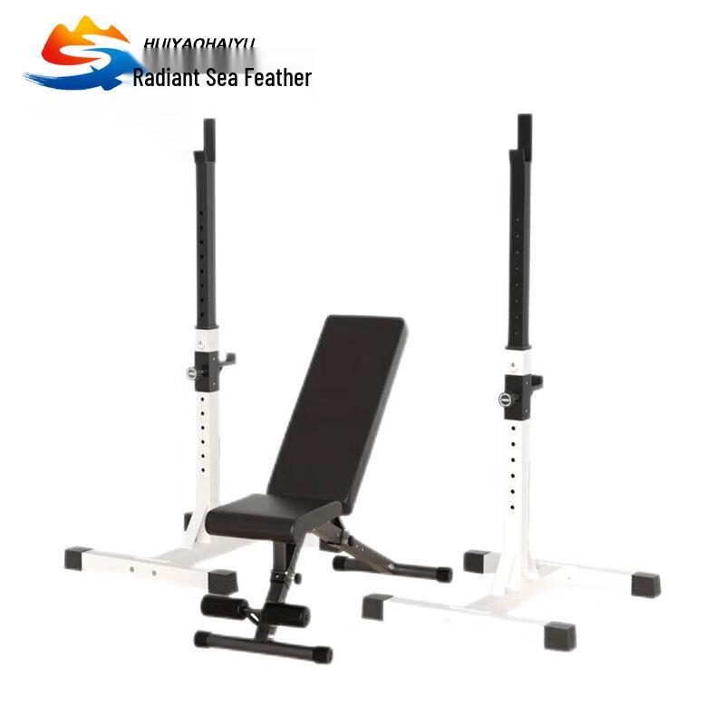 Multi-functional Split Squat Rack & Weight Bench