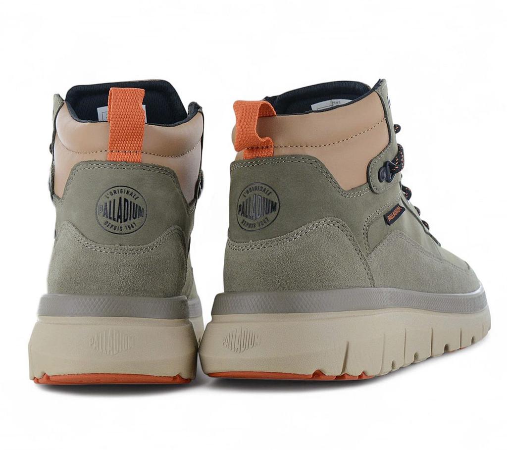 Palladium Pallaflex Cuff M - Men's Sneaker-Boot Boots Shoes Leather Green 09509-399-M ORIGINAL