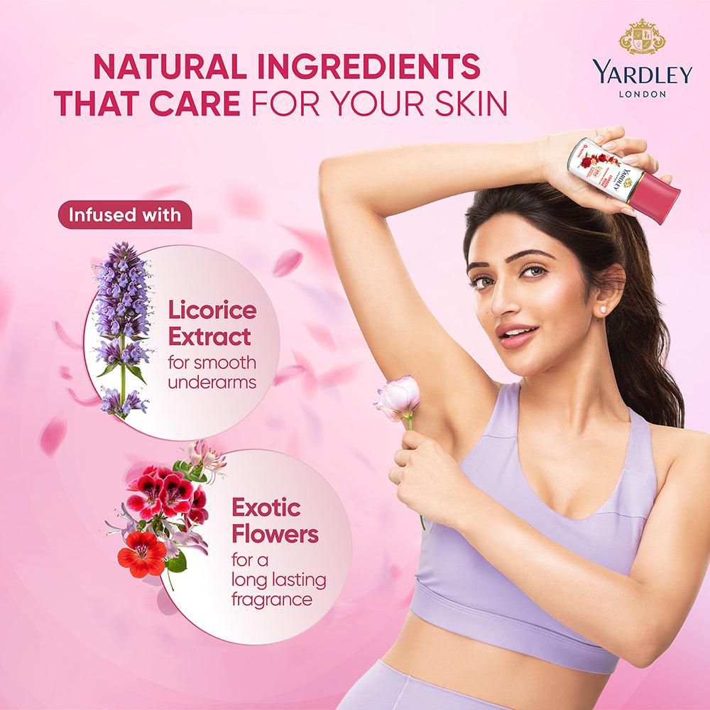 Yardley London Deodorant antiperspirant roll-on pentru femei