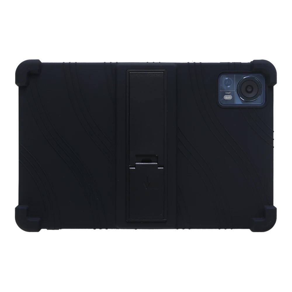 

4 утолщенных силиконовых чехла с подставкой для Doogee T20 Mini Pro, детский чехол 8,4 дюйма, мягкий противоударный защитный чехол для планшета Doogee T20 Mini чёрный