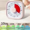 Self-Discipline Visual Timer Silent Operation Kitchen Timer Countdown Alarm Clock  Children