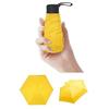 6-Bone Travel Umbrella Compact Lightweight Portable Reinforced Folding Parasol with UV Protection