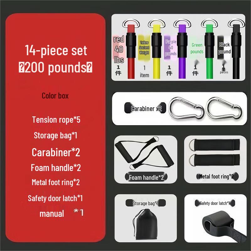 WEZHO Multifunctional Resistance Band Set