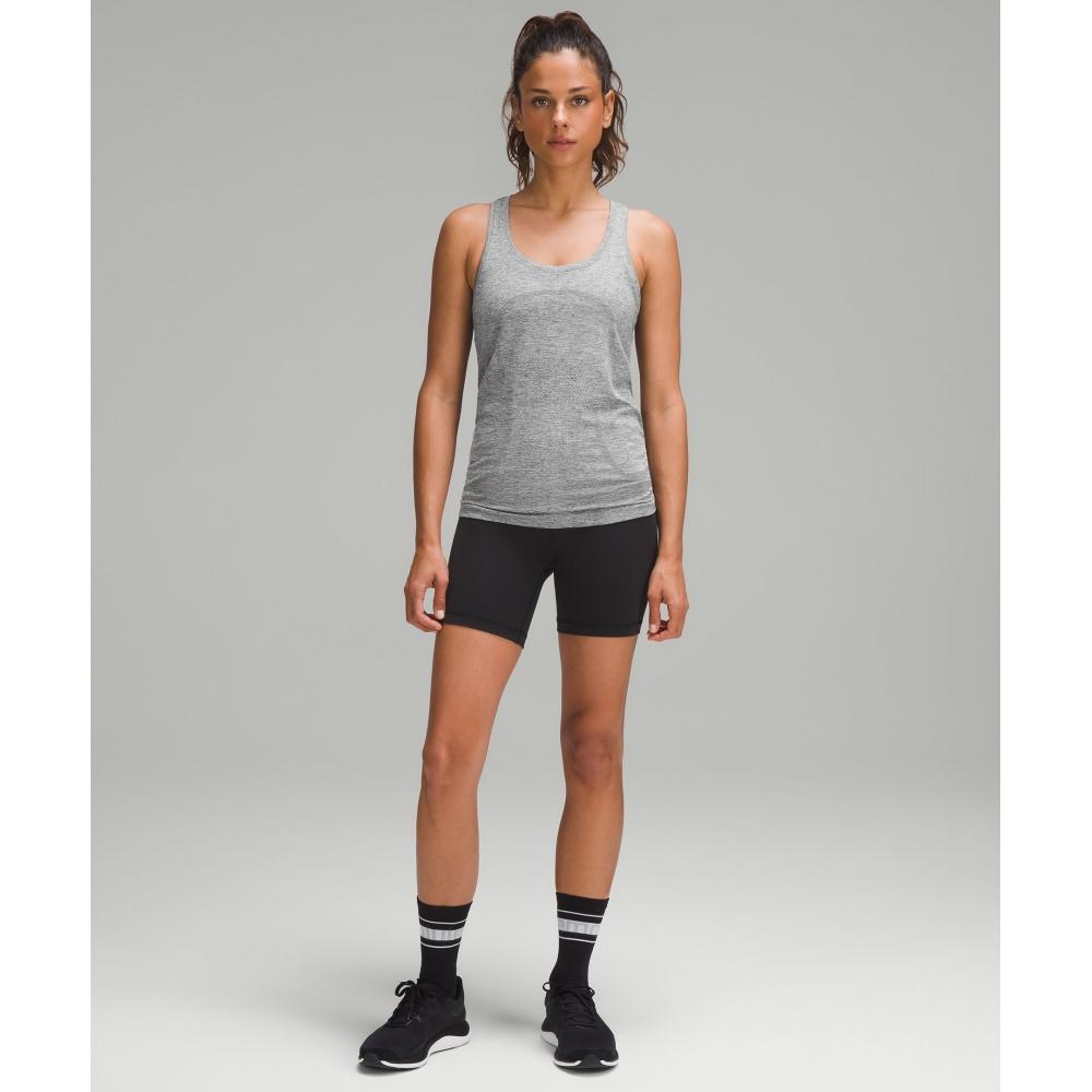 Lululemon Swiftly Tech Racerback Tank Top 2.0  Hip Length Slate White