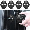 2/4PCS Silicone Car Door Lock Cover Protect Sticker for Avalon Mirai Avensis Prado Hilux VVT-I 4WD Corolla E150 E120 Sw4