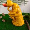 Model Thinking Duck Statue Sensory Toy Funny Animal Decorations  Children Toys
