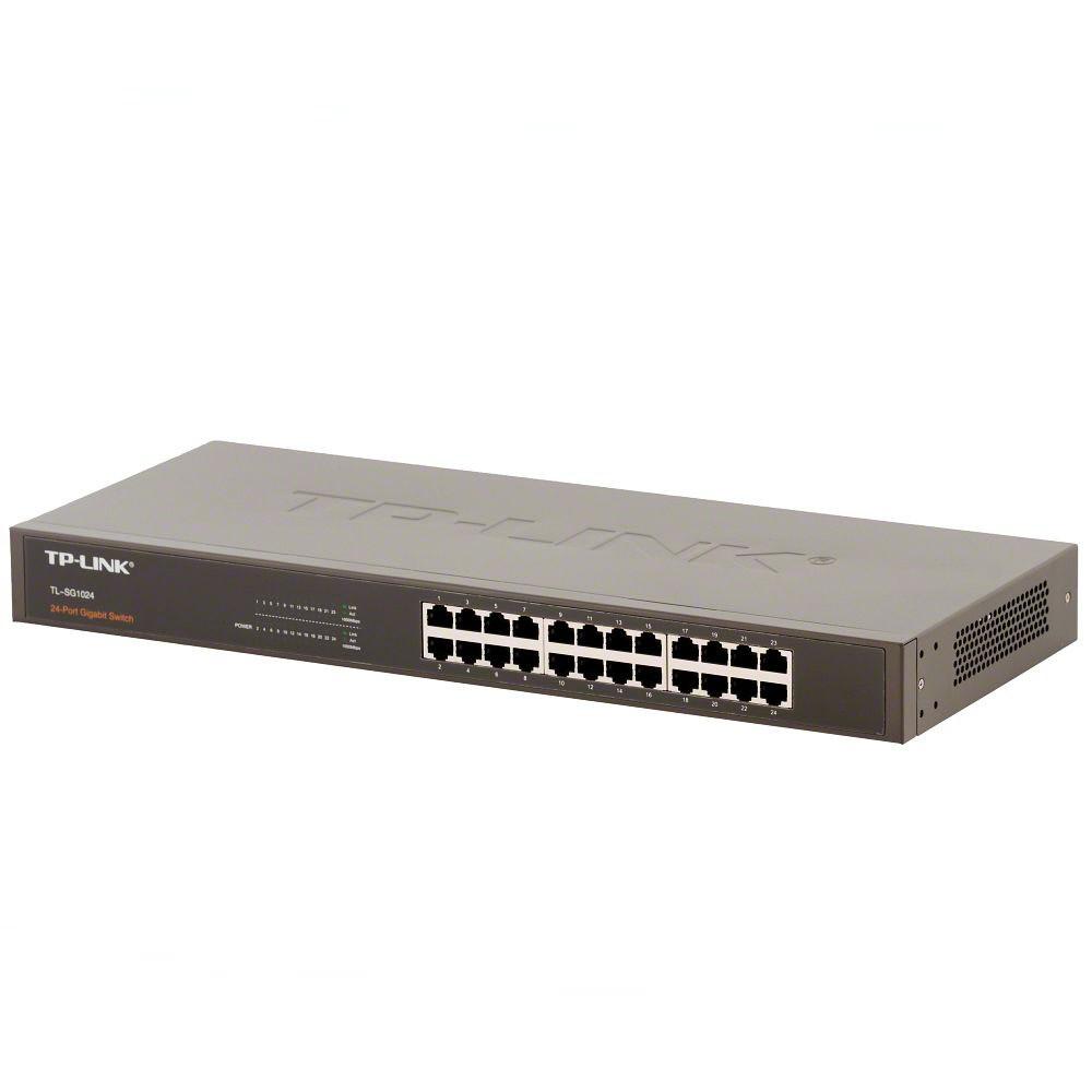 TP-Link TL-SG1024 Unmanaged Gigabit Switch 24 Ports Black