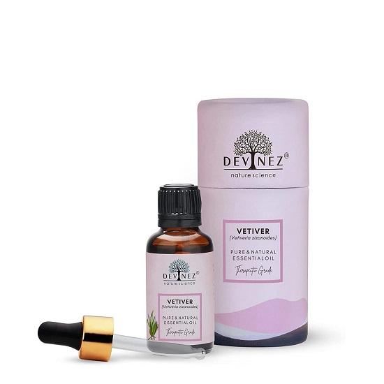 

Devinez Vetiver Pure & Natural Essential Oil For Skin Health 10 Ml