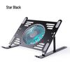 Aluminum Laptop Riser with Dual Fan Cooling