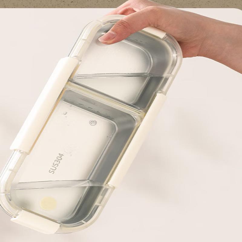304 Stainless Steel Divided Lunch Box
